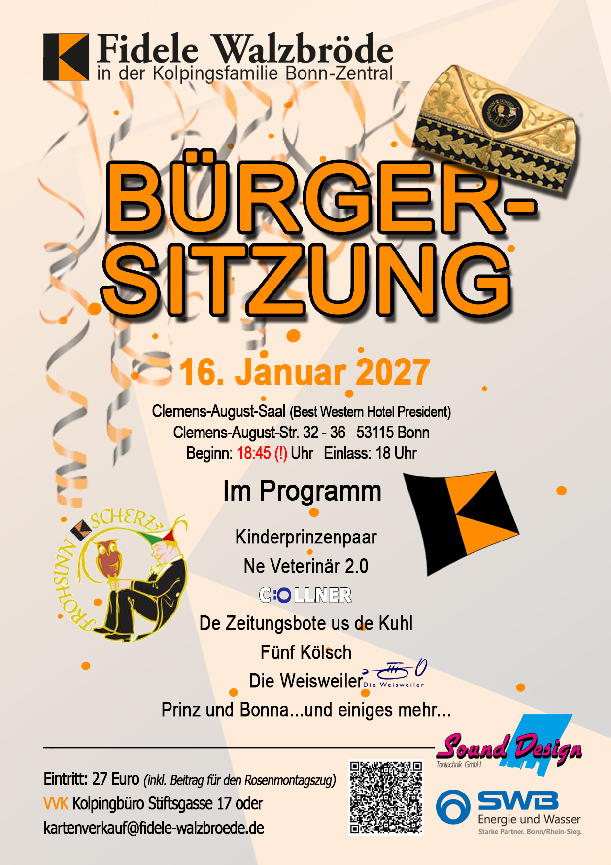Plakat Bürgersitzung 2027 Entwurf 3 eine Ebene